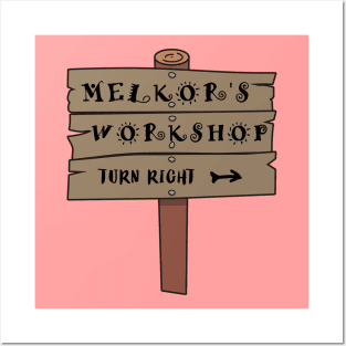 Melkor's Workshop Posters and Art